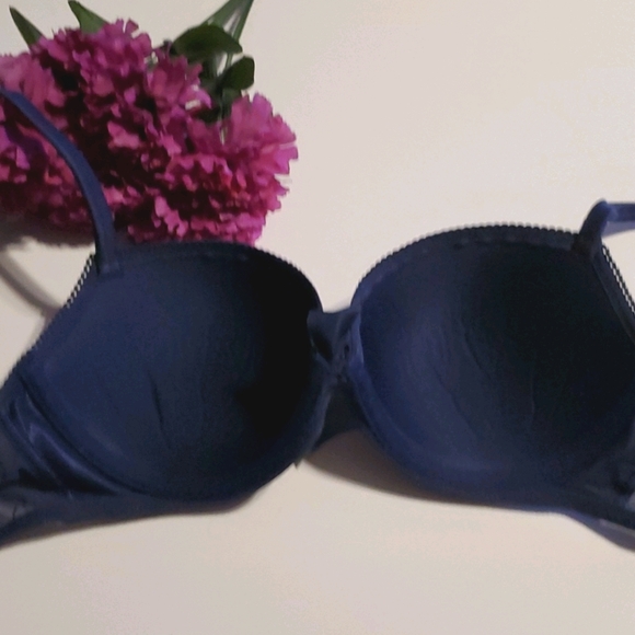 Navy Padded Bra by Aerie - 34C - Picture 9 of 11